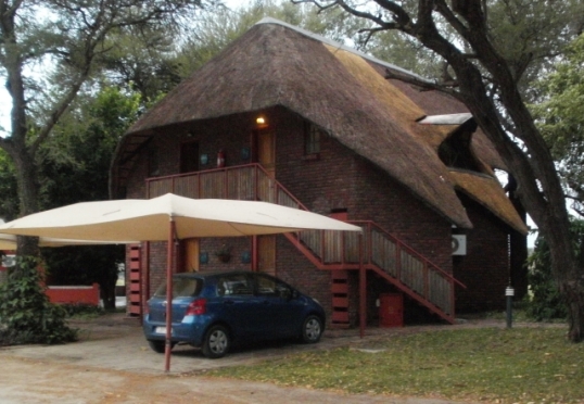 Our chalet at Kaisosi River Lodge, Rundu